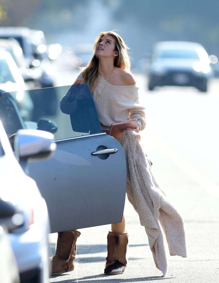 Annalynne McCord Out And About Candids In Los Angeles