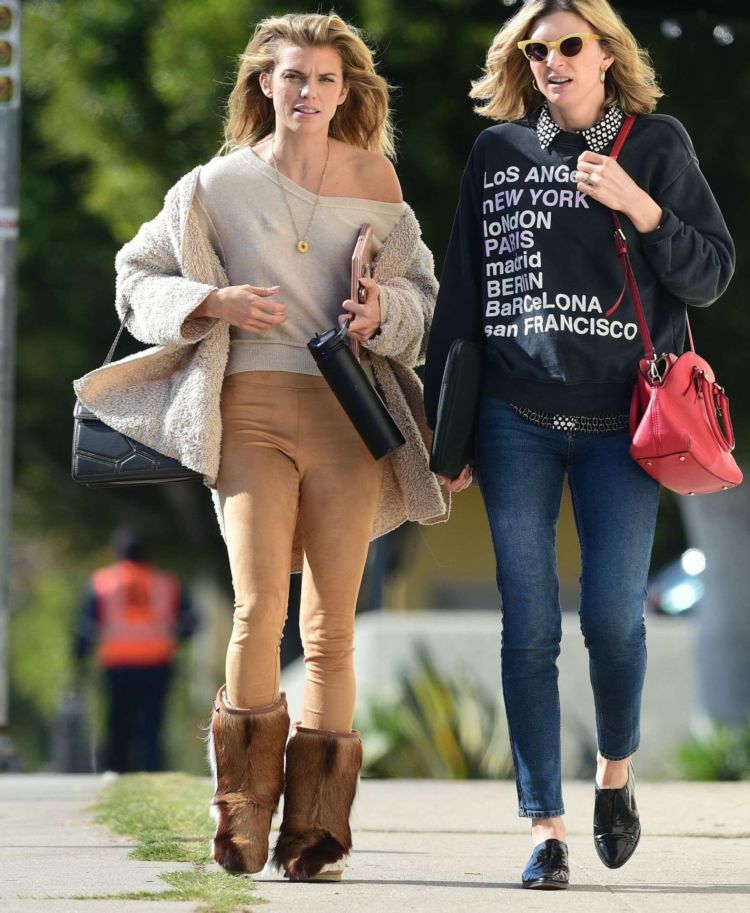 Annalynne McCord Out And About Candids In Los Angeles