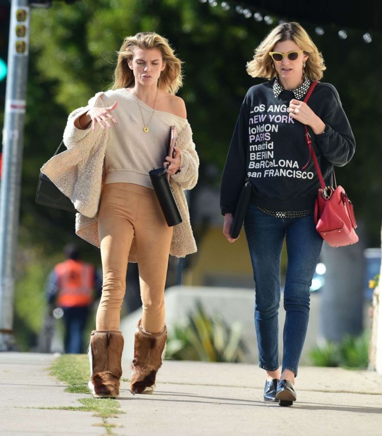 Annalynne McCord Out And About Candids In Los Angeles