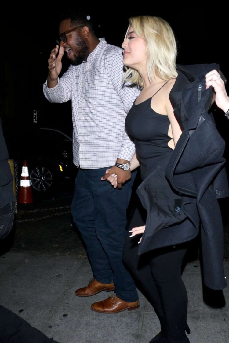 Bebe Rexha Arrives At Delilah Nightclub In West Hollywood