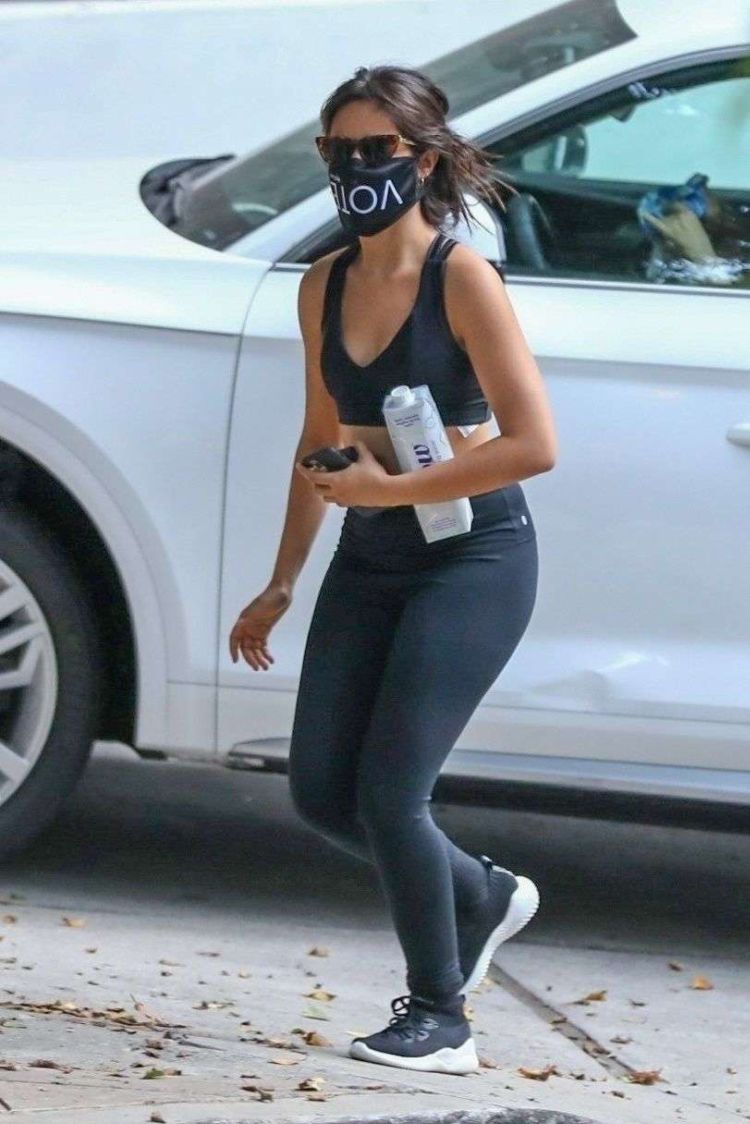 Camila Cabello Steps Out In A Black Sporty Outfit In West Hollywood