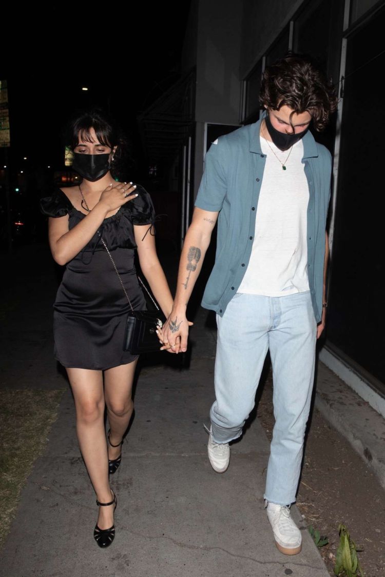 Camila Cabello Goes Out For Dinner In Los Angeles