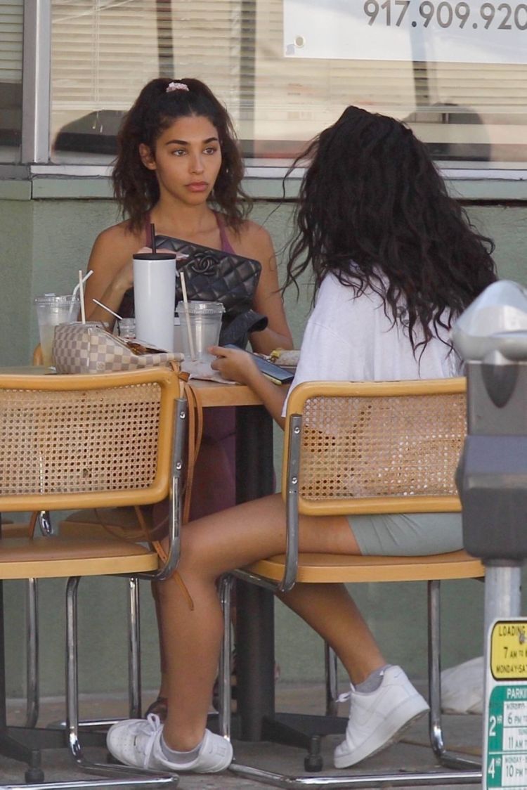 Chantel Jeffries Candids In A Gym Outfit Out In Beverly Hills