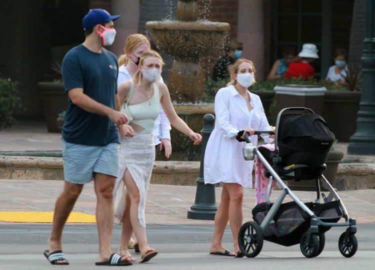 Dakota Fanning Spotted Going Out With Friends In Malibu