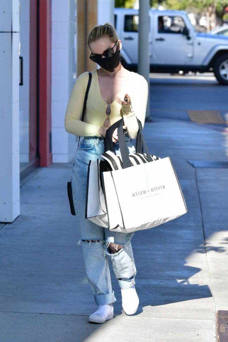 Dove Cameron Spotted Shopping At Alice And Olivia In West Hollywood