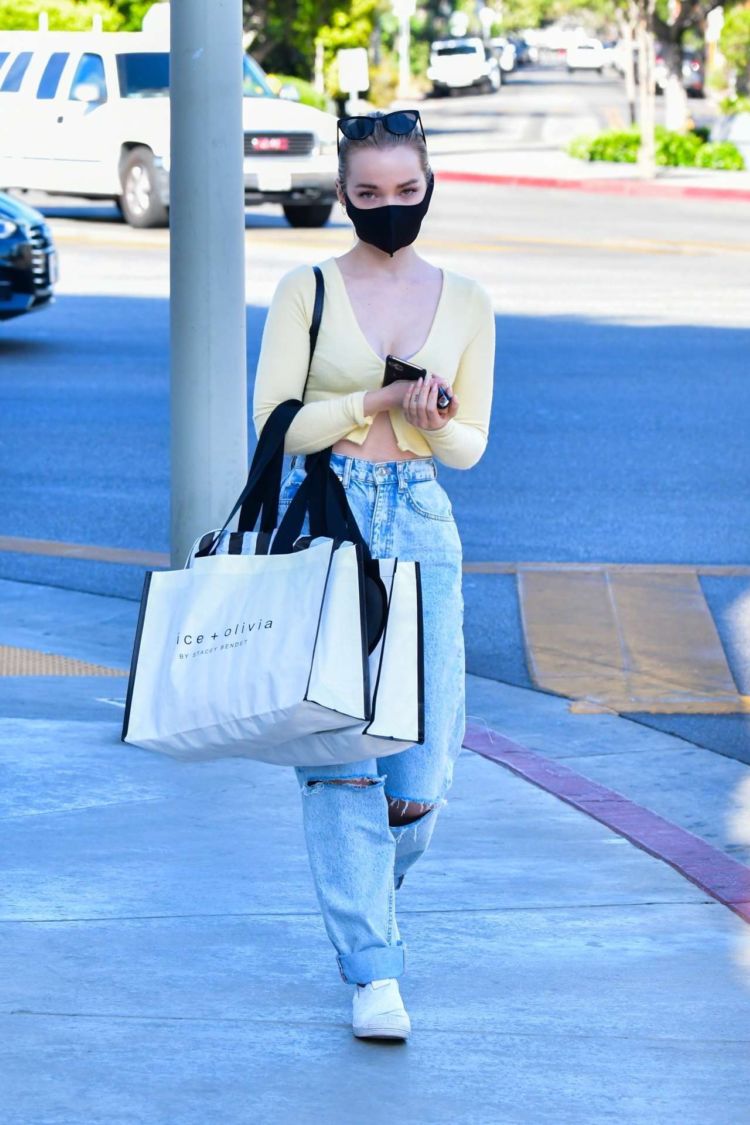 Dove Cameron Spotted Shopping At Alice And Olivia In West Hollywood