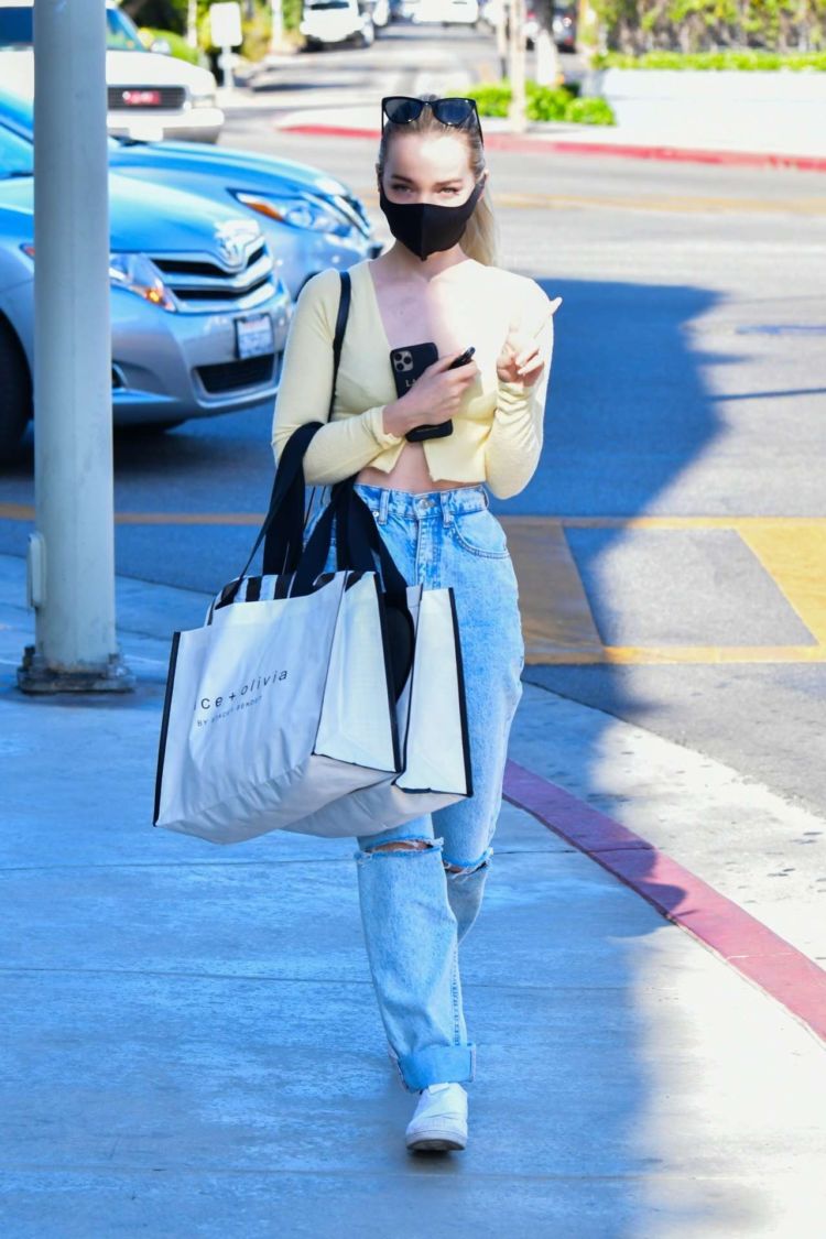 Dove Cameron Spotted Shopping At Alice And Olivia In West Hollywood