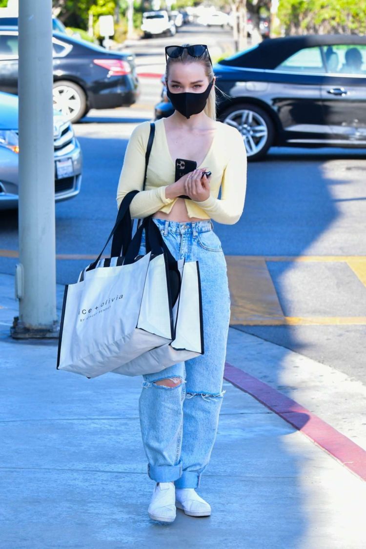 Dove Cameron Spotted Shopping At Alice And Olivia In West Hollywood