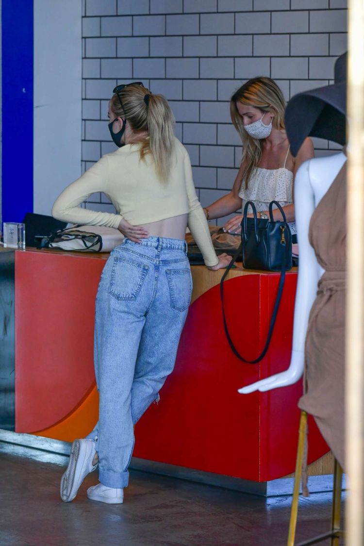 Dove Cameron Spotted Shopping At Alice And Olivia In West Hollywood