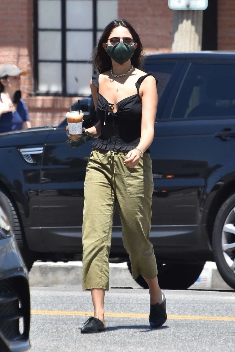 Eiza Gonzalez Spotted Outside Alfred's In West Hollywood