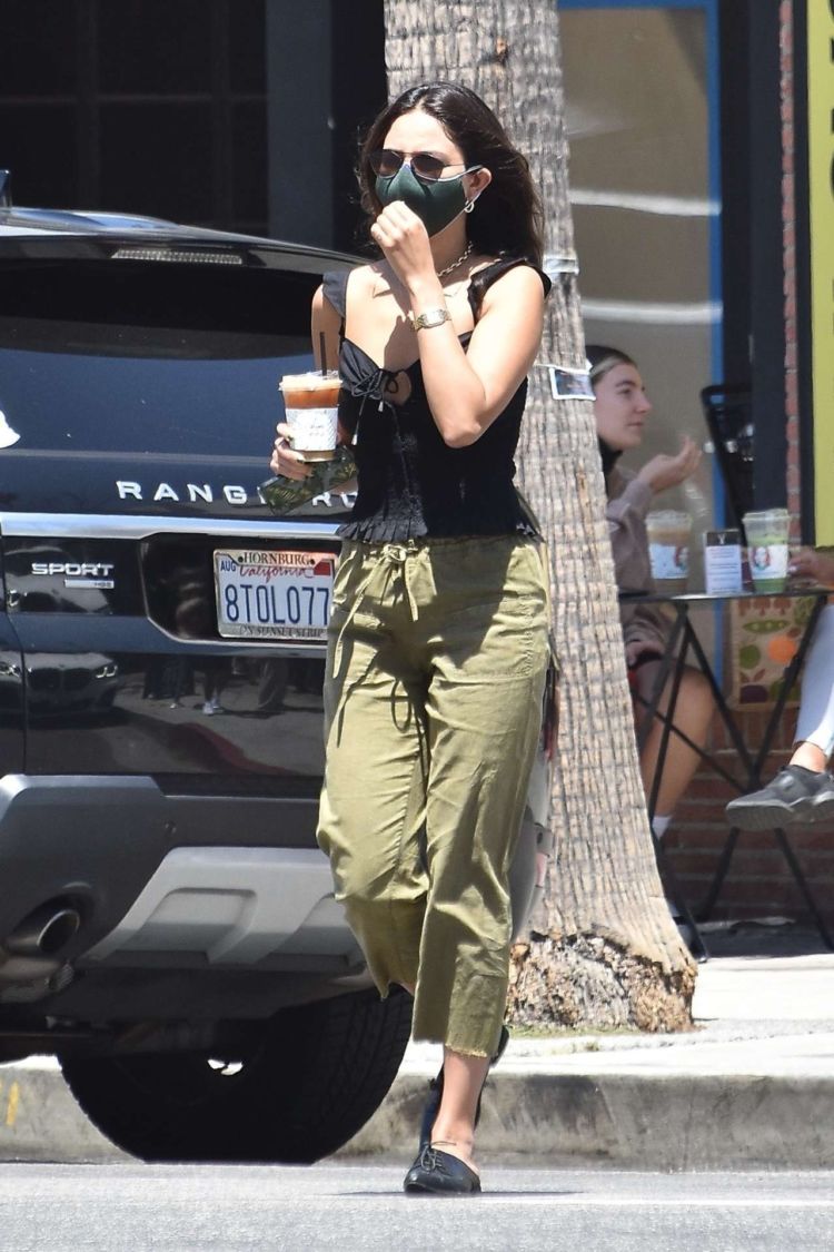 Eiza Gonzalez Spotted Outside Alfred's In West Hollywood