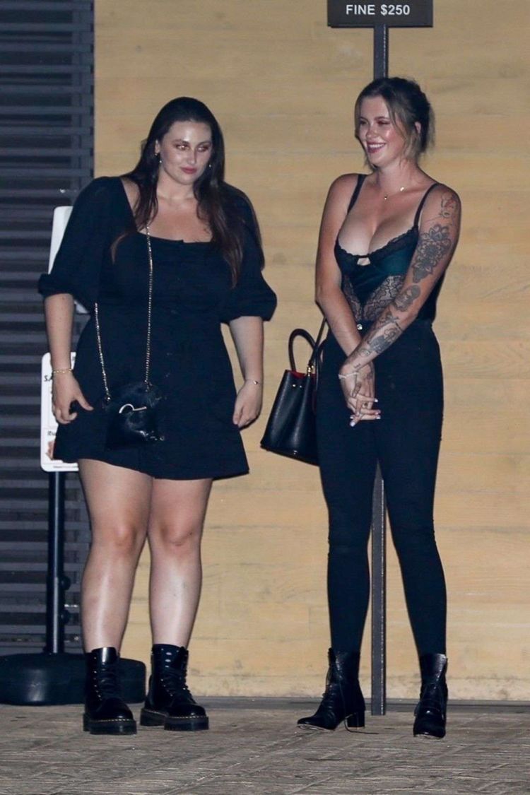 Ireland Baldwin Candids As She Leaves Nobu After Dinner With Friends