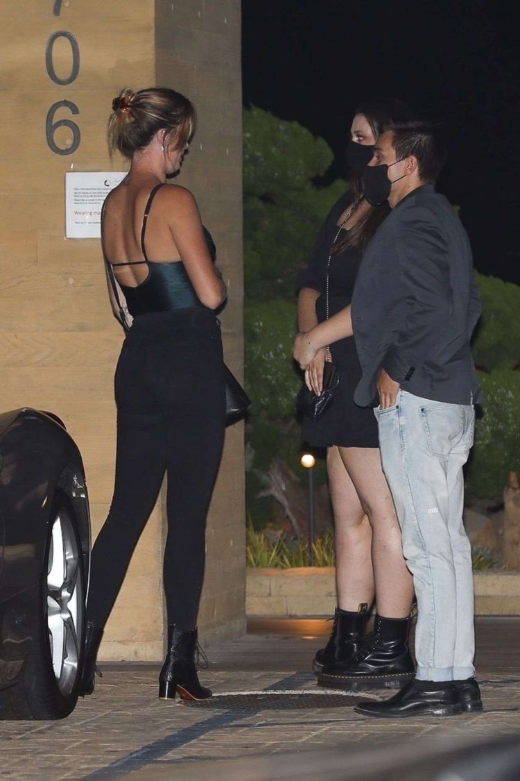 Ireland Baldwin Candids As She Leaves Nobu After Dinner With Friends