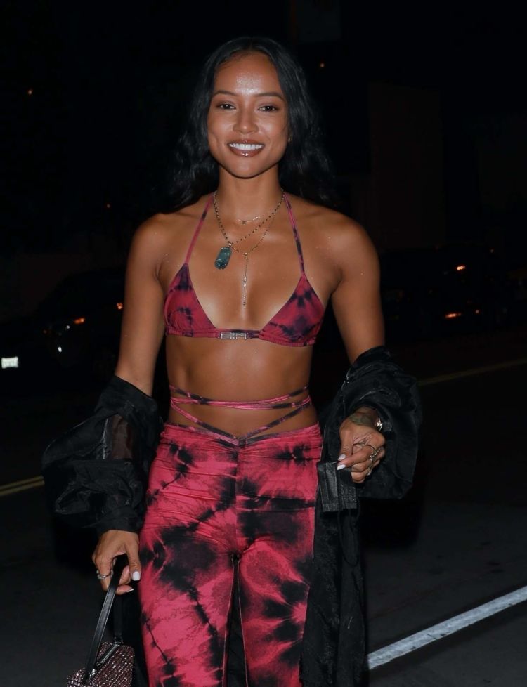 Karrueche Tran Spotted Outside Catch In West Hollywood