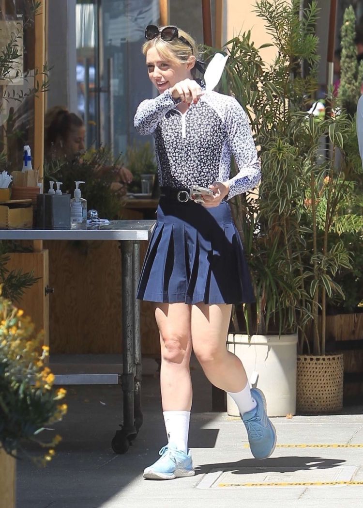 Kathryn Newton Spotted Out And About In Beverly Hills