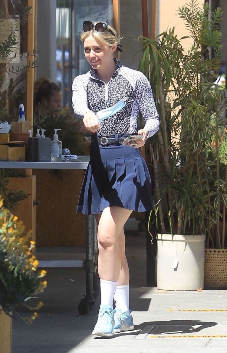Kathryn Newton Spotted Out And About In Beverly Hills