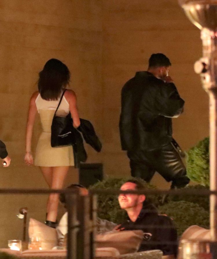Kendall Jenner Candids In A Short Dress At Nobu In Malibu
