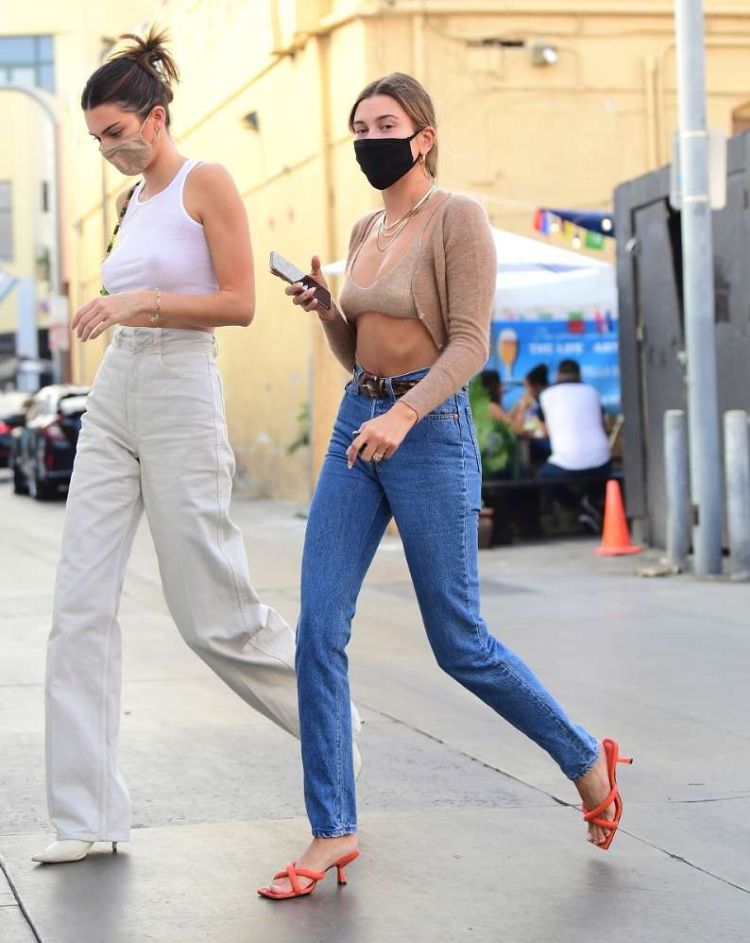 Kendall Jenner And Hailey Bieber Spotted Shopping Together In Los Angeles