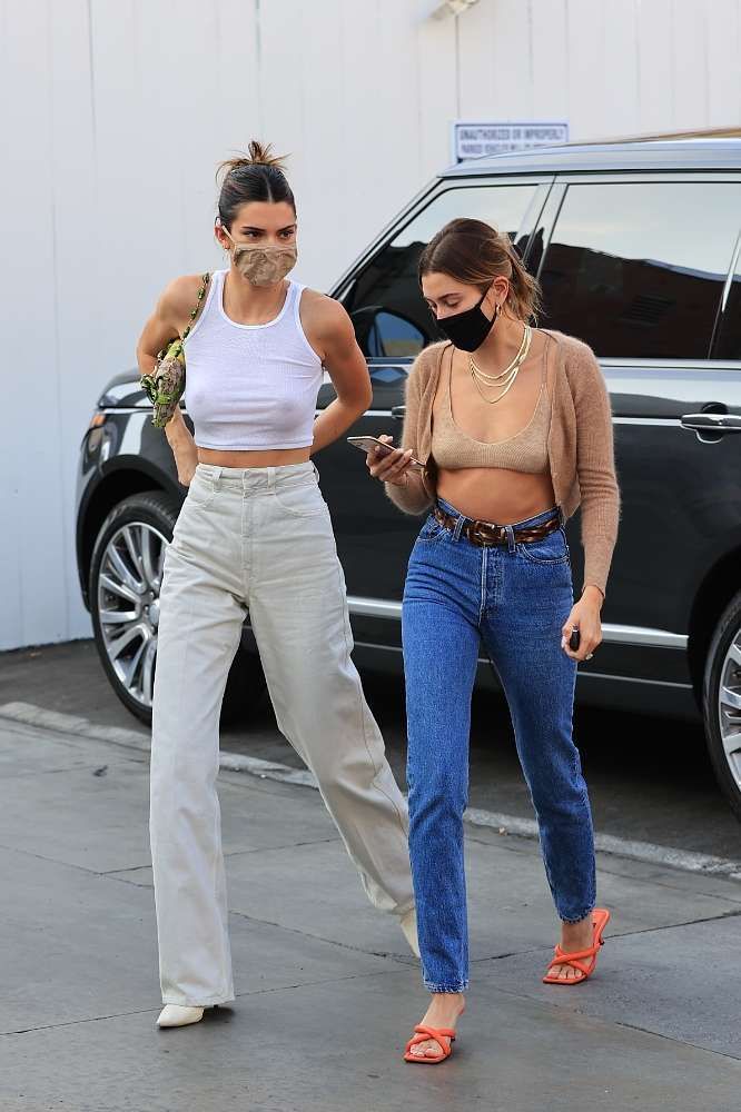 Kendall Jenner And Hailey Bieber Spotted Shopping Together In Los Angeles