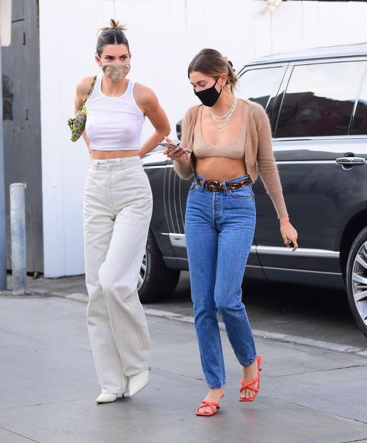 Kendall Jenner And Hailey Bieber Spotted Shopping Together In Los Angeles