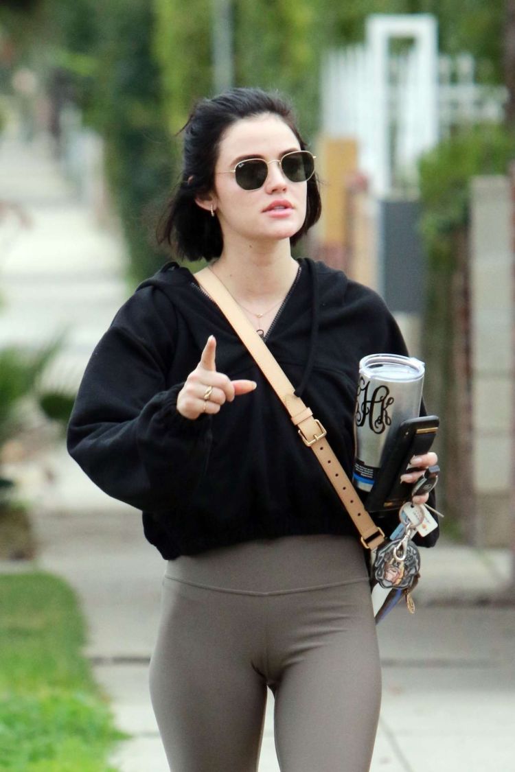 Lucy Hale Out And About Candids In Los Angeles