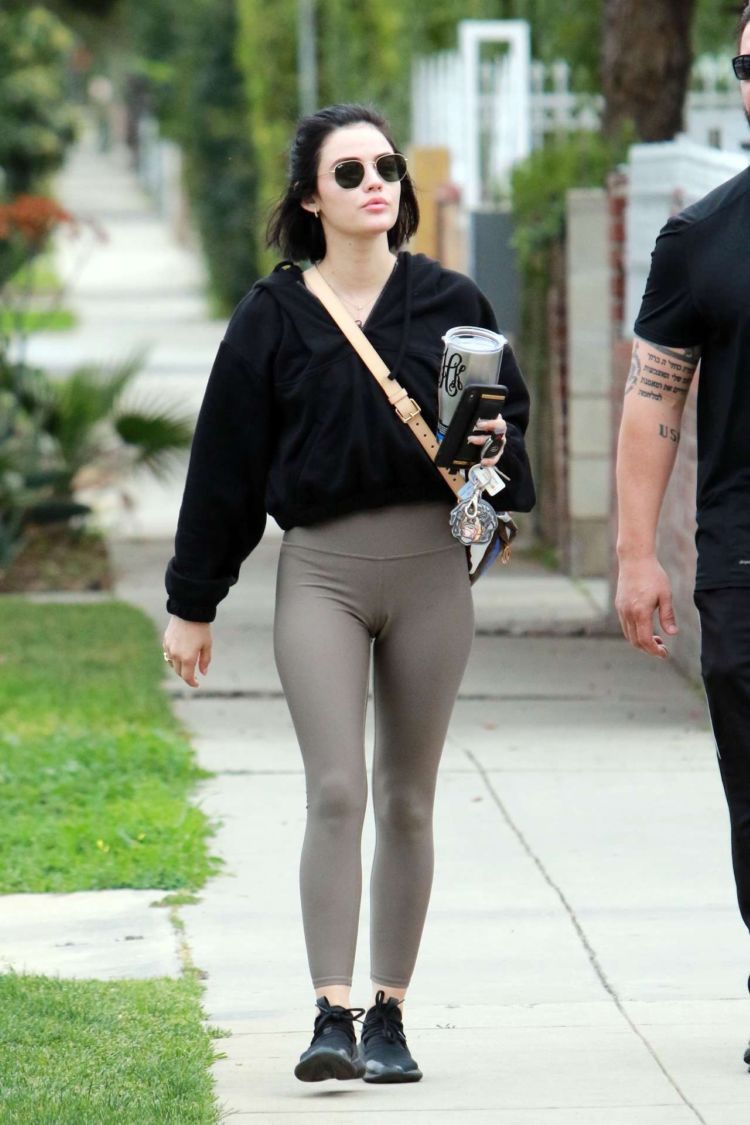 Lucy Hale Out And About Candids In Los Angeles