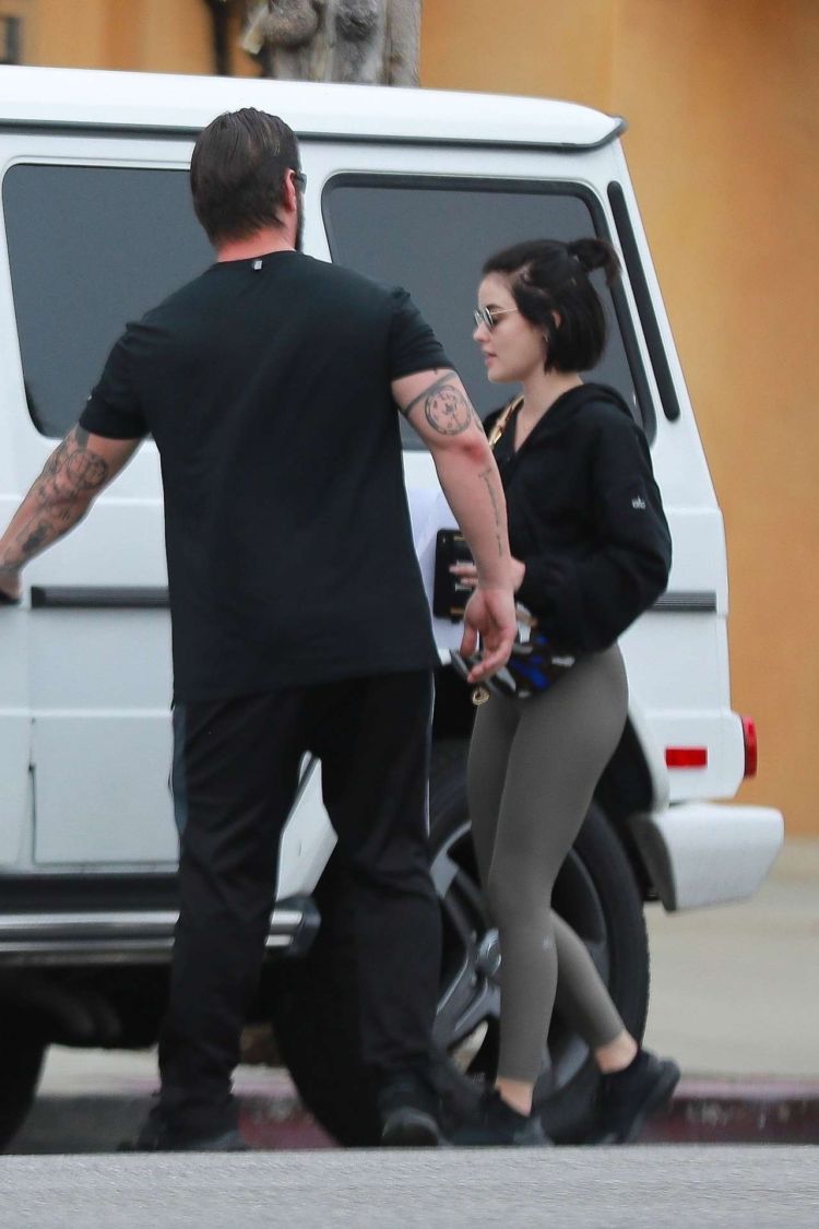Lucy Hale Out And About Candids In Los Angeles
