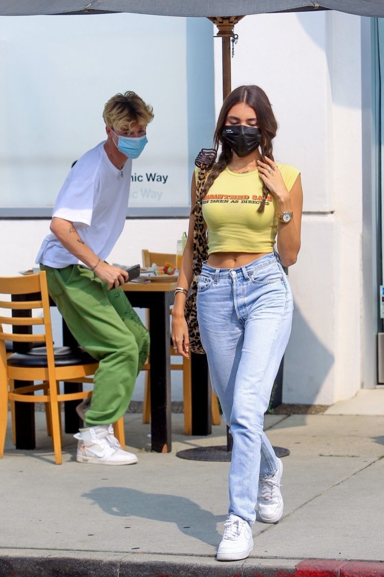 Madison Beer Goes Out For Lunch At Toast In West Hollywood