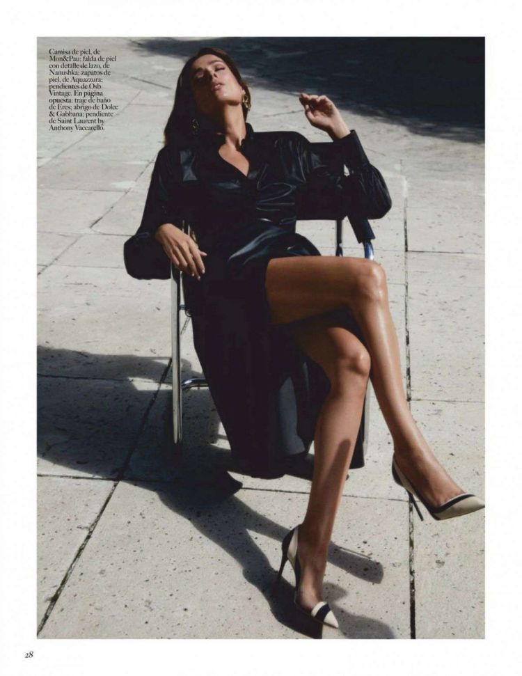 Mar Saura Shoots For Vogue Magazine Mexico