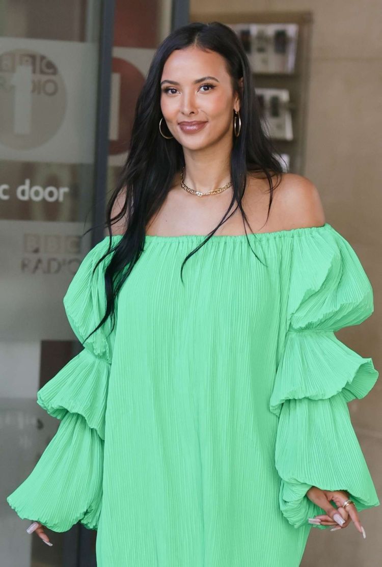 Gorgeous Maya Jama Spotted At BBC Studios In London