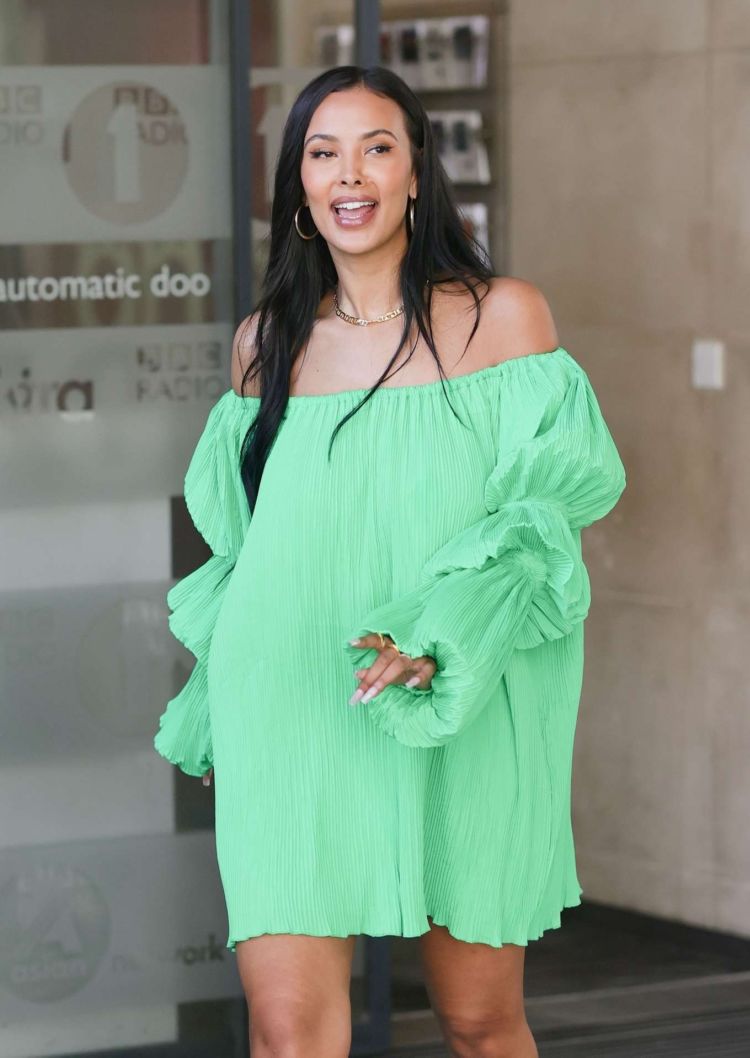 Gorgeous Maya Jama Spotted At BBC Studios In London