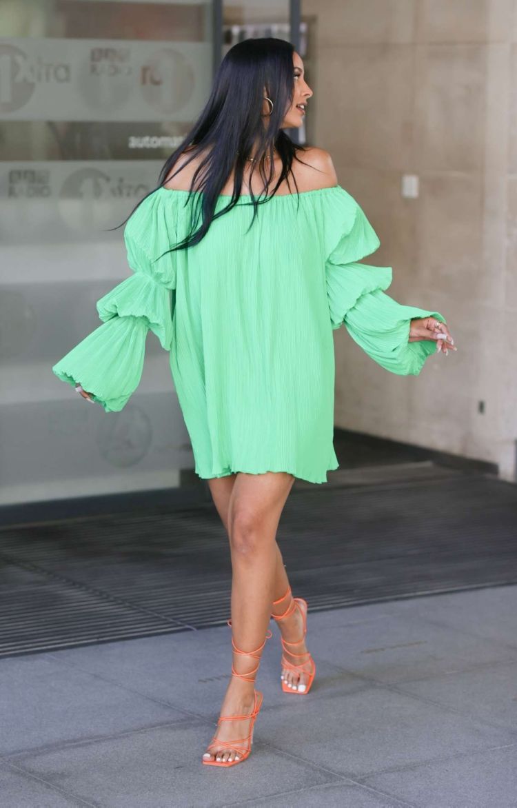 Gorgeous Maya Jama Spotted At BBC Studios In London