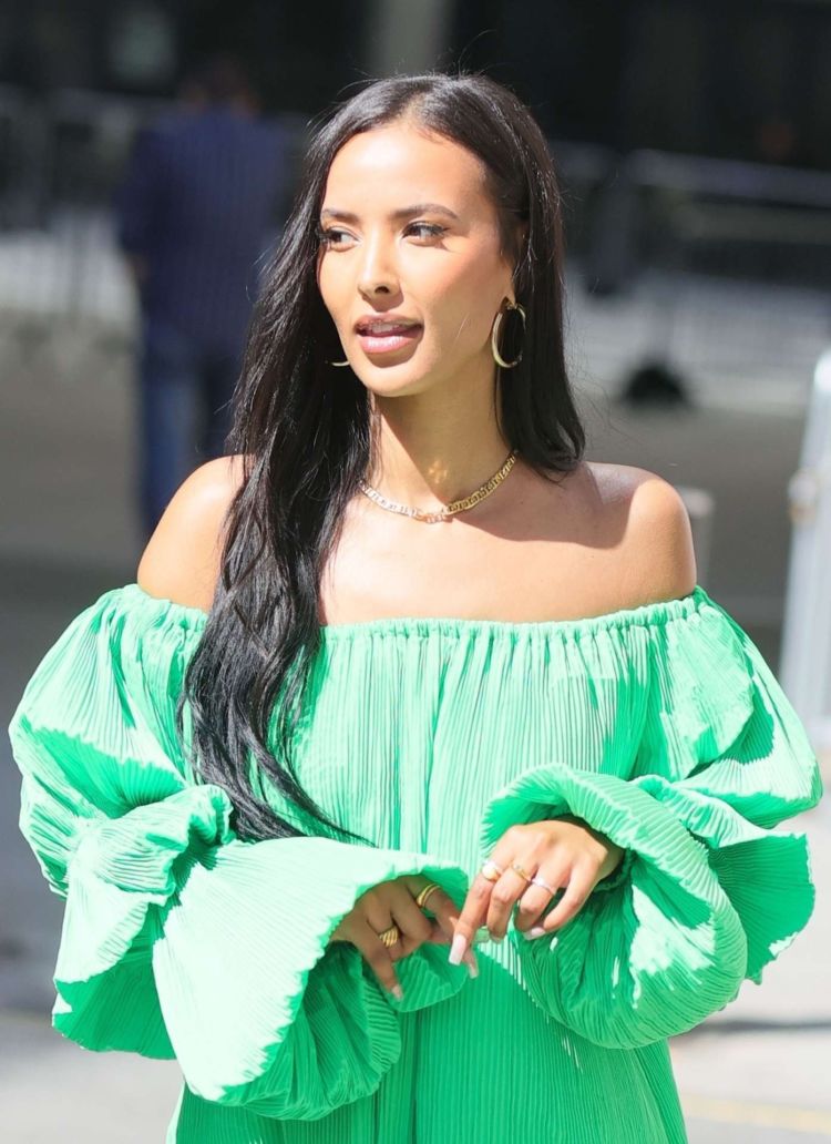 Gorgeous Maya Jama Spotted At BBC Studios In London