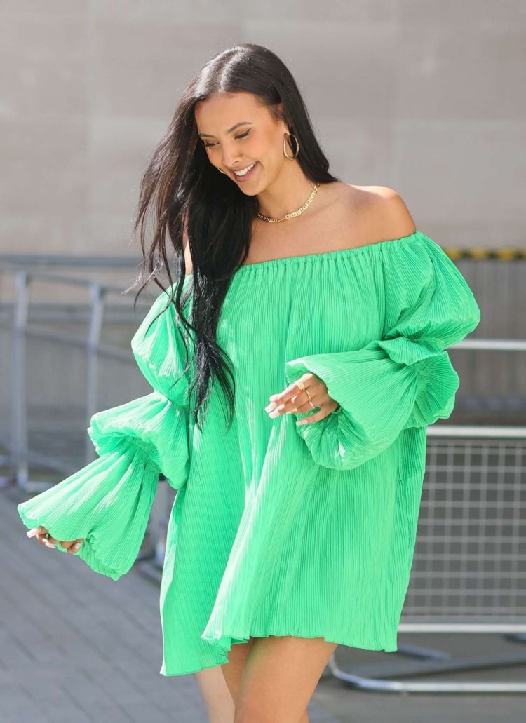 Gorgeous Maya Jama Spotted At BBC Studios In London