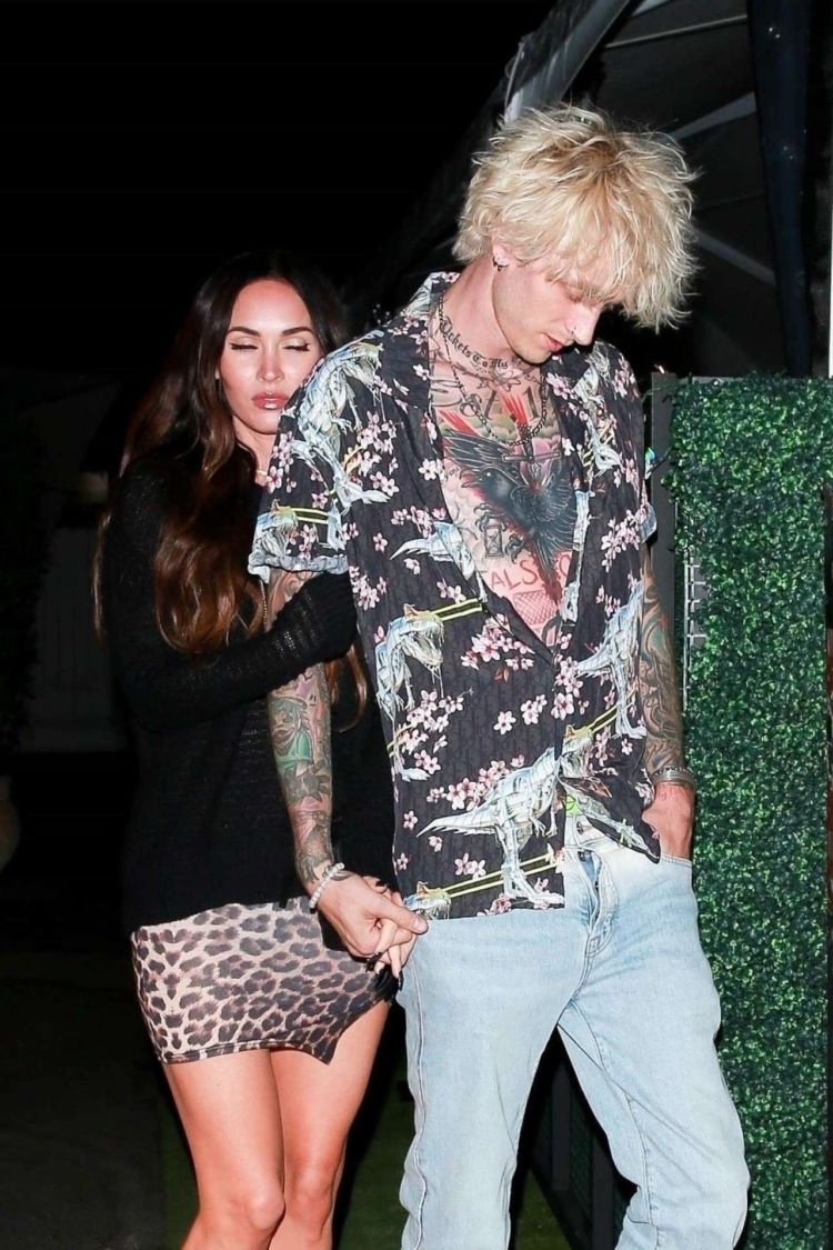 Megan Fox And Machine Gun Kelly At Their Dinner Date In Santa Monica
