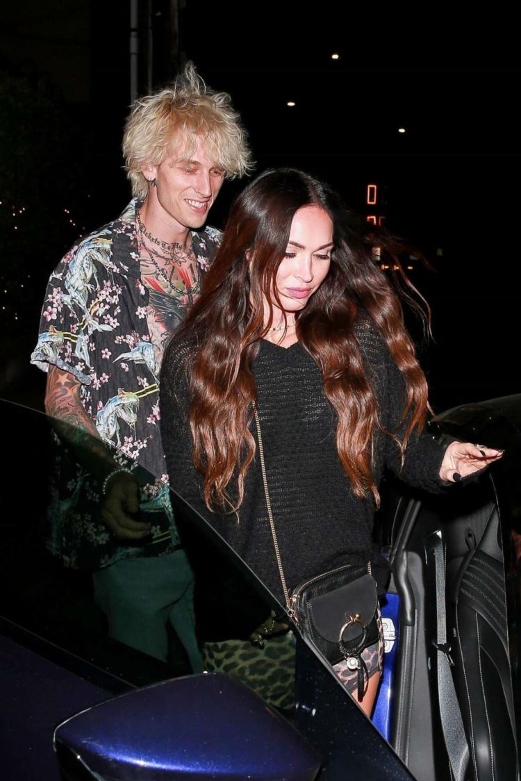 Megan Fox And Machine Gun Kelly At Their Dinner Date In Santa Monica