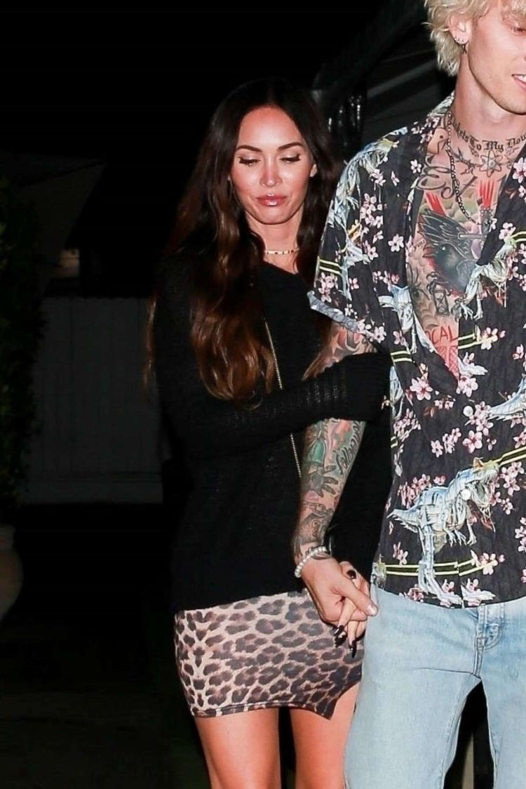Megan Fox And Machine Gun Kelly At Their Dinner Date In Santa Monica