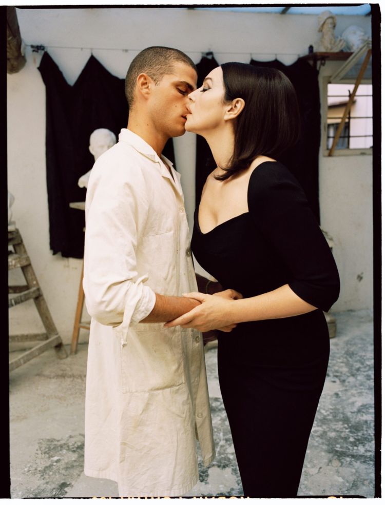 Monica Bellucci Shoots For Vogue Italia By Sebastian Faena