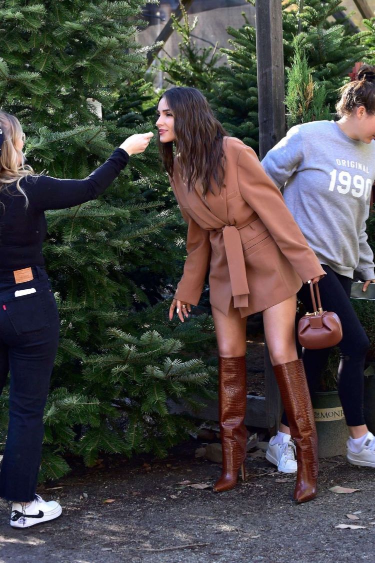 Pretty Olivia Culpo Candids In Boots Out In Los Angeles