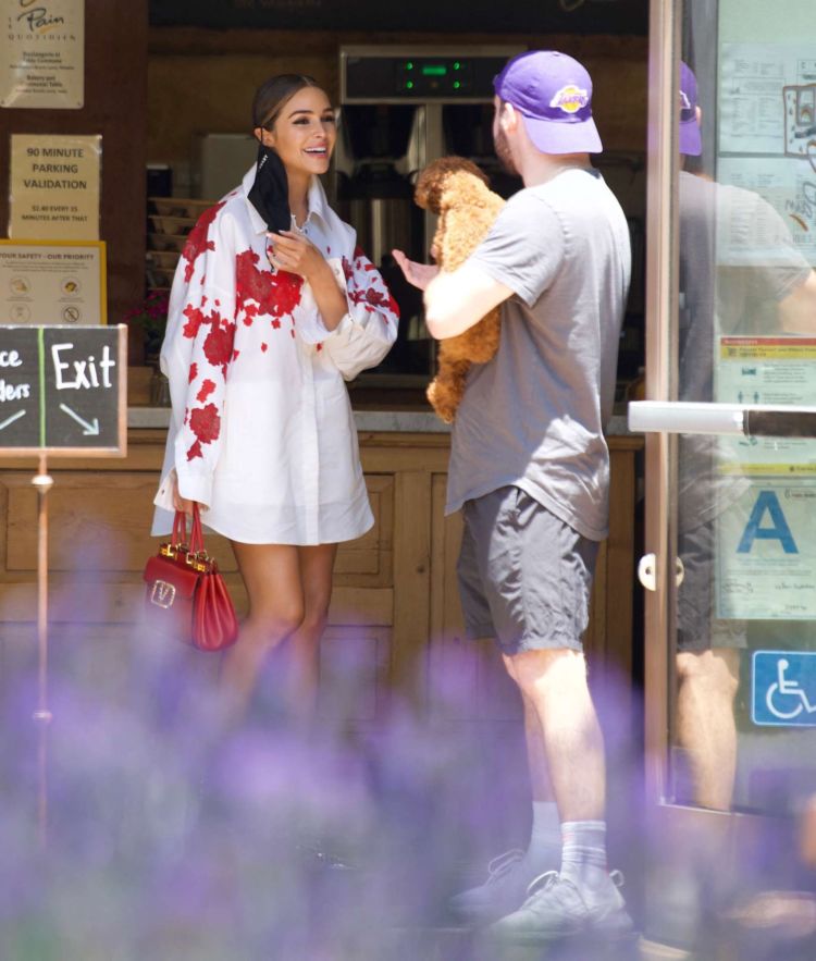 Gorgeous Olivia Culpo Spotted Heading Out For Brunch In Hollywood