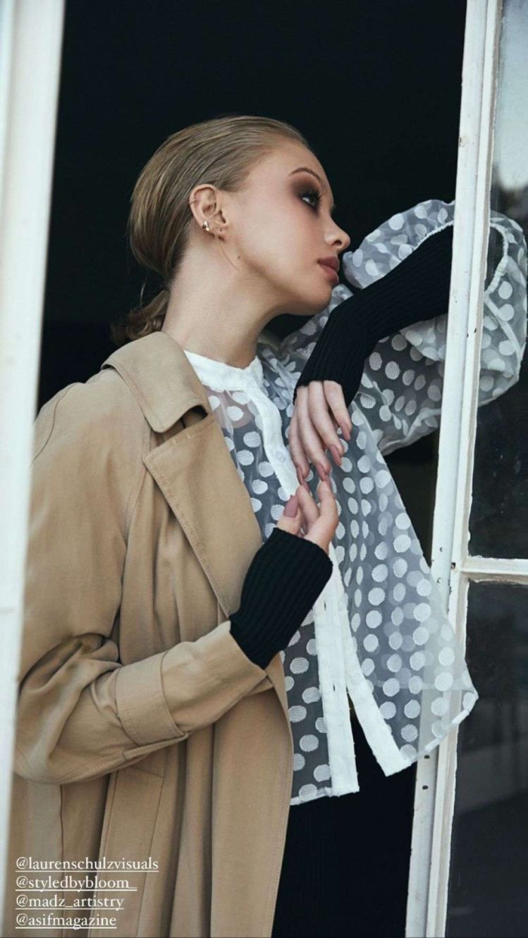 Olivia Deeble Shoots For As If Magazine