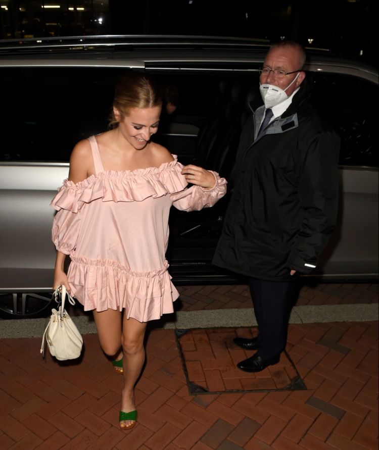 Pretty Pixie Lott Spotted Returning To Her Hotel In Manchester