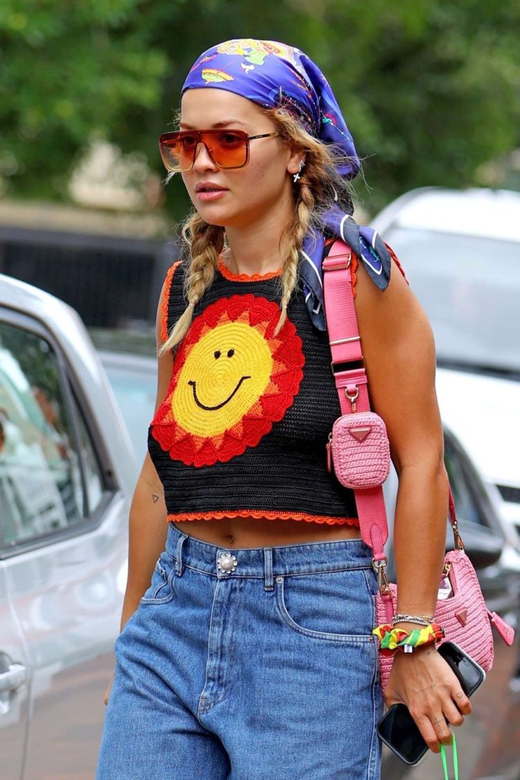 Rita Ora Spotted In Jeans Out In Double Bay