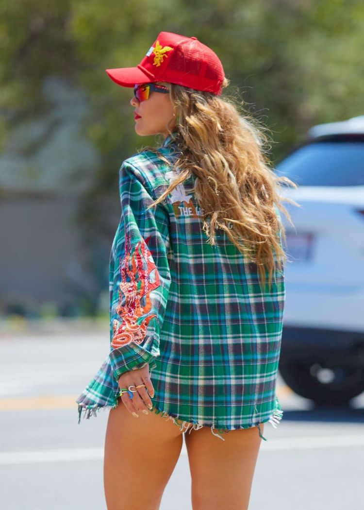 Rita Ora Spotted Filming A Music Video In Malibu