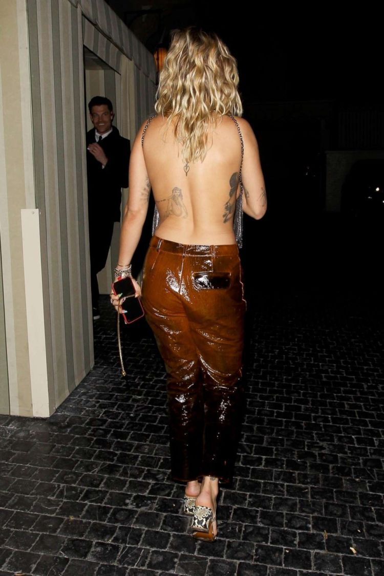 Rita Ora Out For A Night Out In West Hollywood