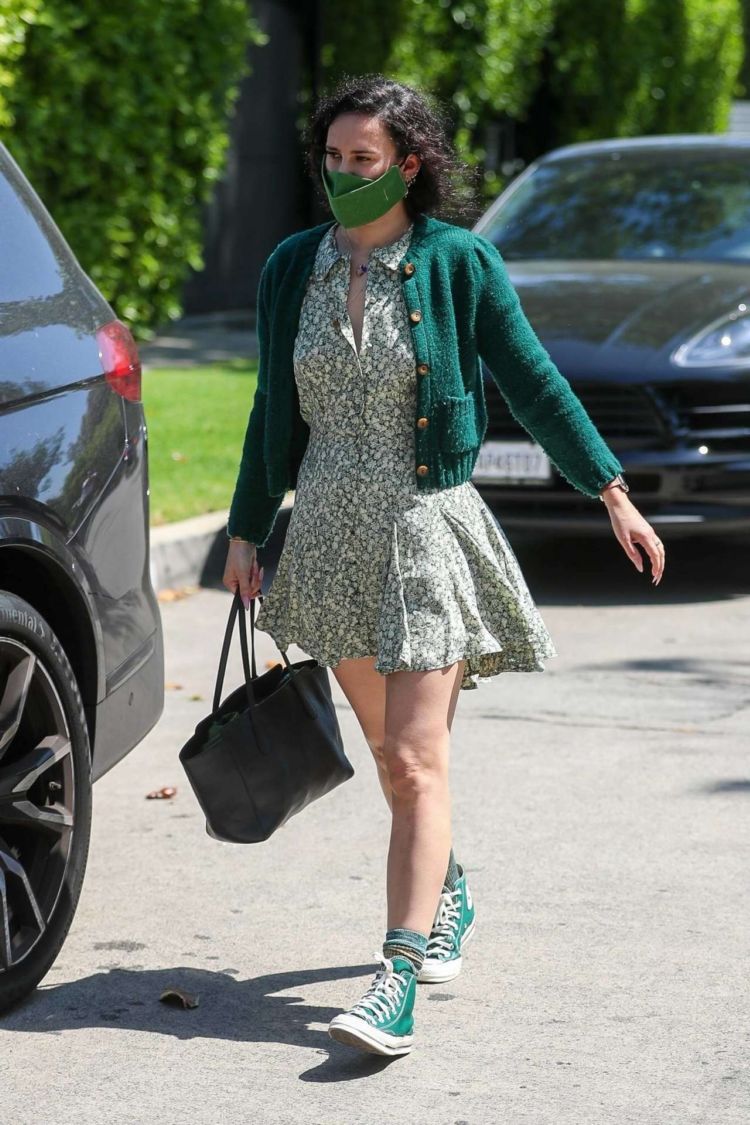 Rumer Willis Spotted Returning From Reforma Pilates In West Hollywood