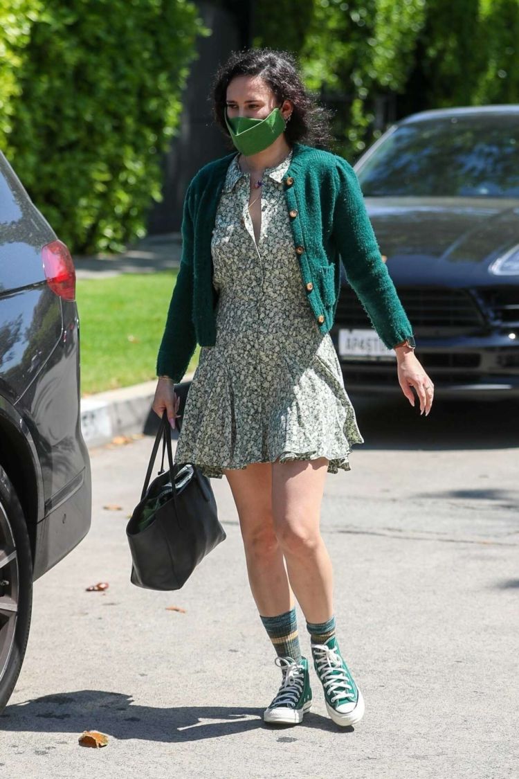 Rumer Willis Spotted Returning From Reforma Pilates In West Hollywood