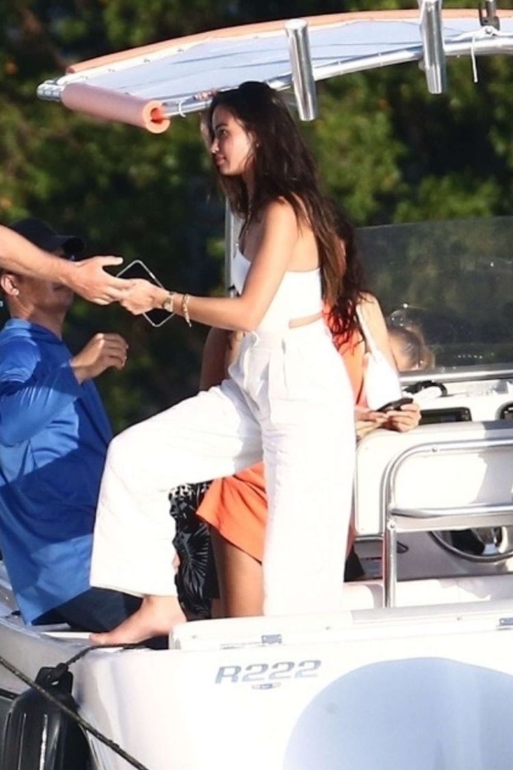 Sara Sampaio, Lais Ribero, Shanina Shaik And Jasmine Tookes At A Yacht Party At Miami Beach