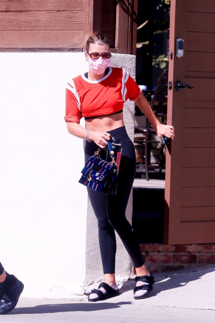 Sofia Richie Going For A Yoga Class In West Hollywood