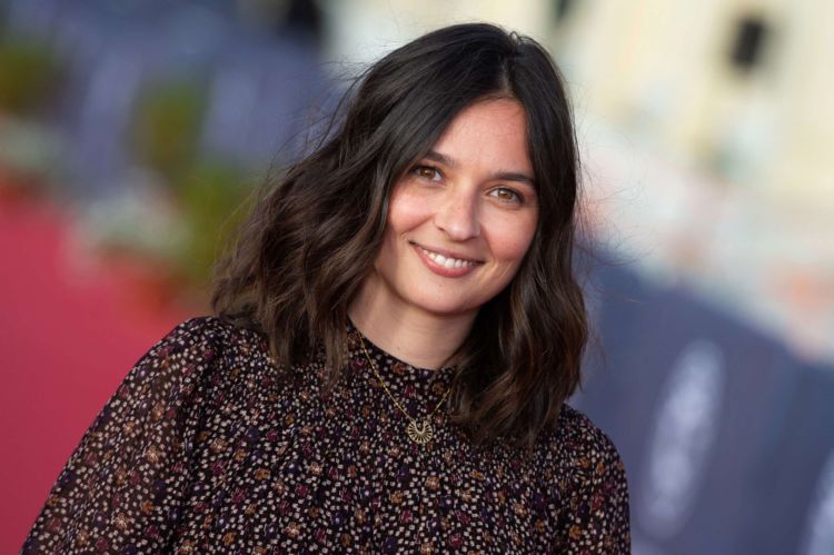 Pretty Tiphaine Flaunts Her Beautiful Smile At Cabourg Film Festival